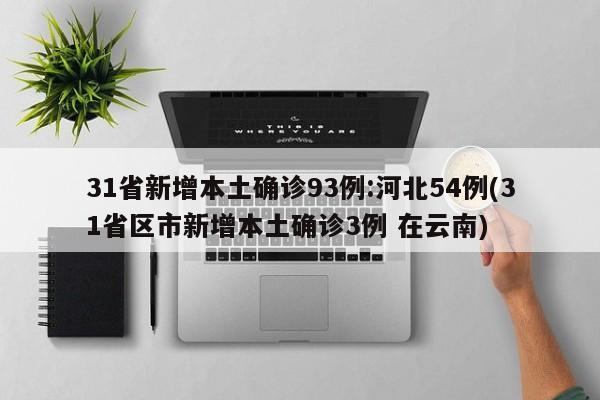 31省新增本土确诊93例:河北54例(31省区市新增本土确诊3例 在云南)